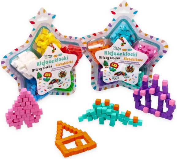 Blocchetti sensoriali adesivi Adam Toys