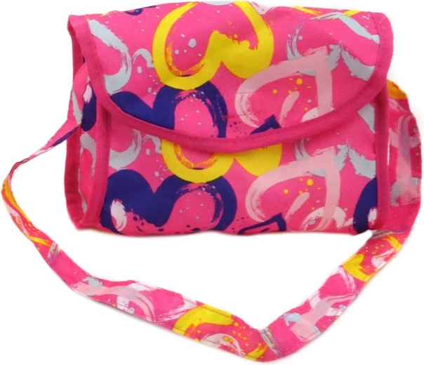 Borsa a tracolla e cestino portaoggetti per accessori