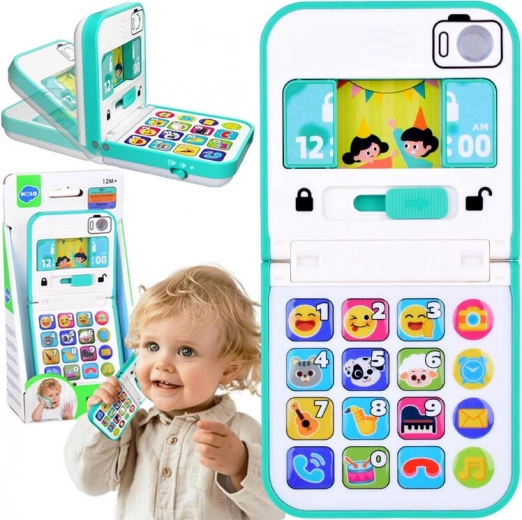 Telefono pieghevole musicale interattivo per bambini