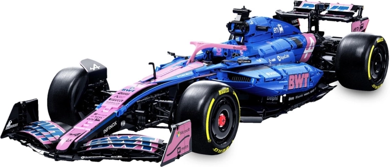 CaDA BWT Alpine Formula One Team A525 set per costruire una monoposto di Formula 1 in scala 1:8