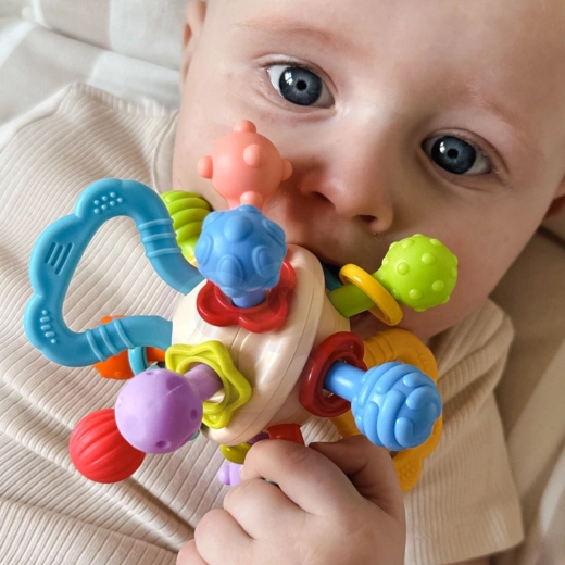 Sonaglio e massaggiagengive 2 in 1