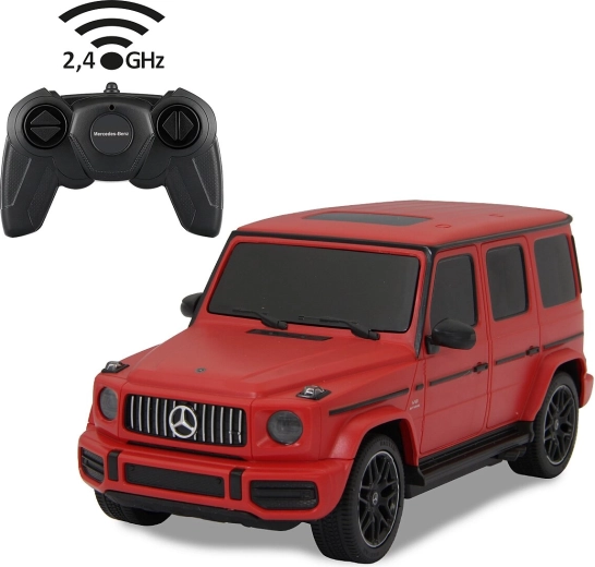 Jamara Mercedes-Benz AMG G 63 auto RC 1:24 2,4 GHz rosso - 1 pezzo