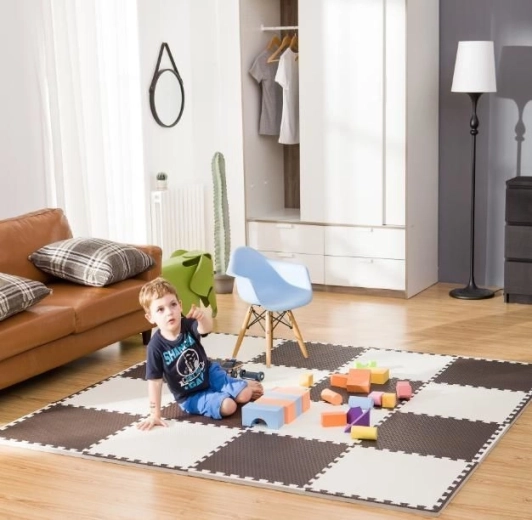 Superficie morbida e sicura per giocare