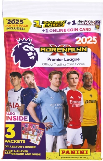 Panini Premier League 2025 Adrenalyn XL set iniziale