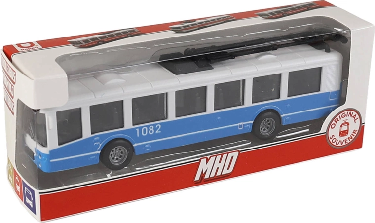 Aspetto tipico di un filobus urbano