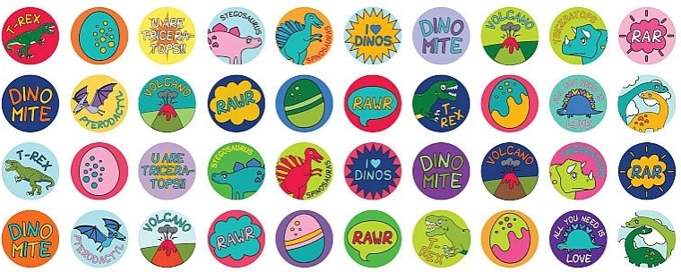 320 adesivi per creazioni senza fine