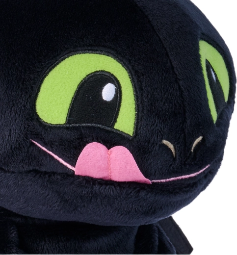 Peluche morbido e dettagli ricamati