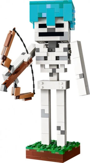 Action figure posabile dello scheletro di Minecraft