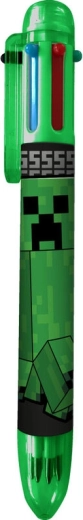 Penna a sfera Minecraft con 6 colori