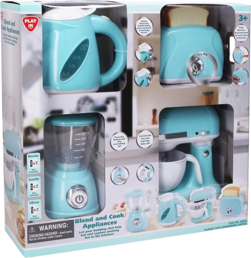 Playgo set elettrodomestici da cucina 4 pezzi