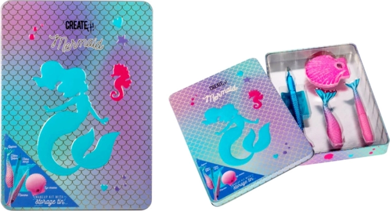 Create It! Mermaid astuccio con trucchi