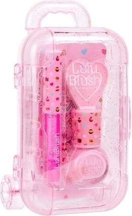 Create it! Lulu blush mini valigetta con set di cosmetici