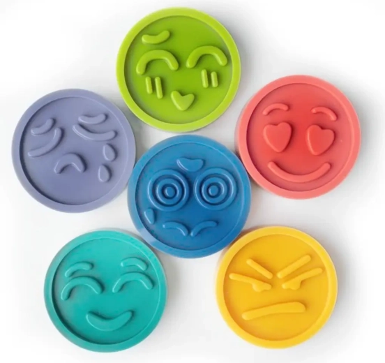 Puzzle sensoriali emozioni 6m+ Mom's Care