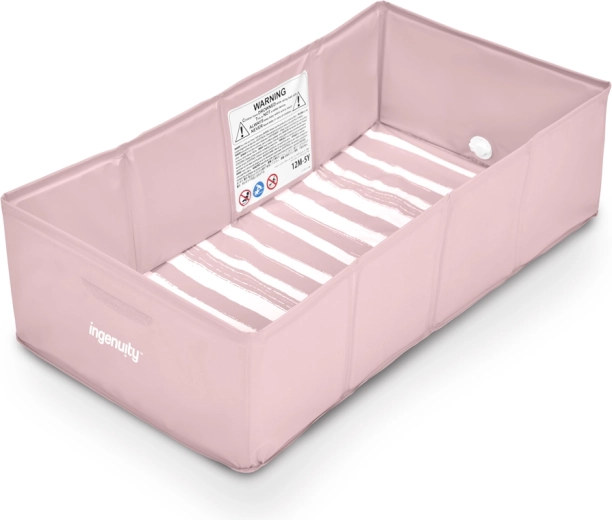 Vaschetta da bagno pieghevole da viaggio Ingenuity Tuckaway – Rosa