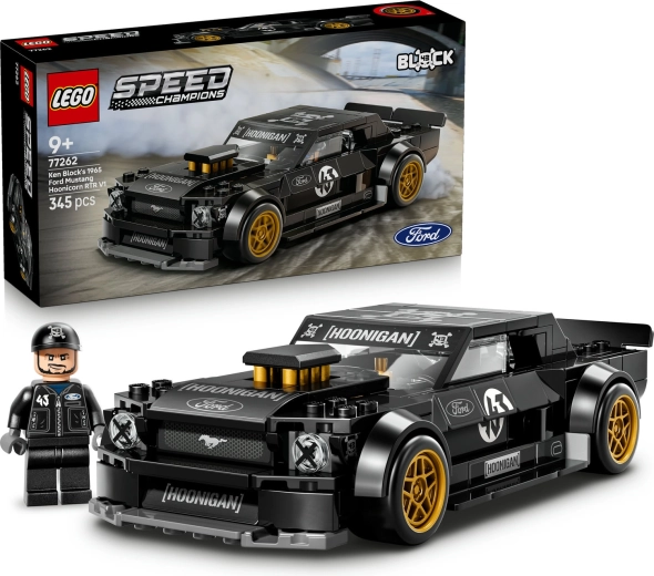 LEGO Speed Champions Ford Mustang Hoonicorn V1 di Ken Block