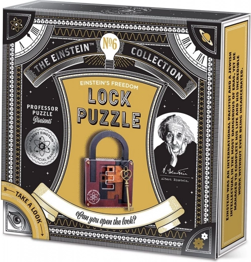 Professor Puzzle rompicapo Einstein: lucchetto