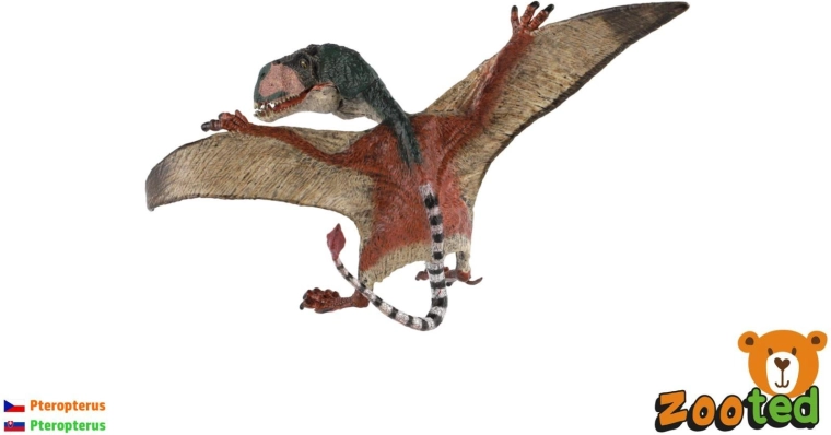 Figura di pteroptero dinosauro 15 cm