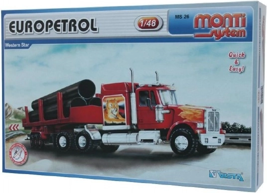 Kit di montaggio Monti System Europetrol Western Star 1:48