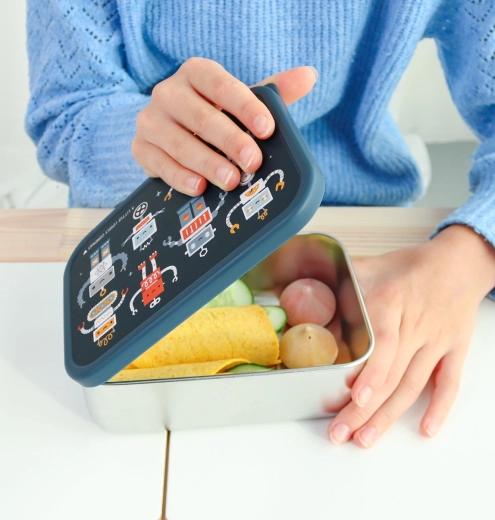 Lunch box resistente per scuola e viaggi