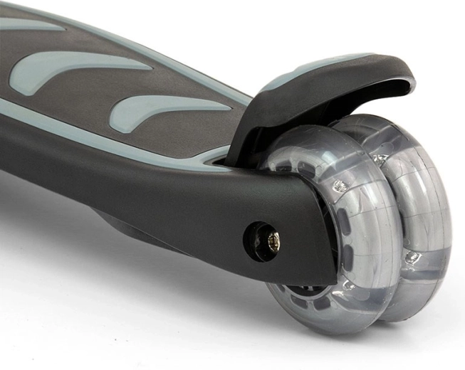 Struttura triciclo stabile con ruota posteriore doppia