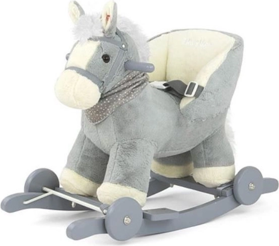 Polly cavalluccio a dondolo grigio
