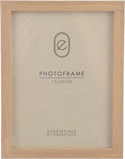 Cornice portafoto in legno marrone 15 × 20 cm