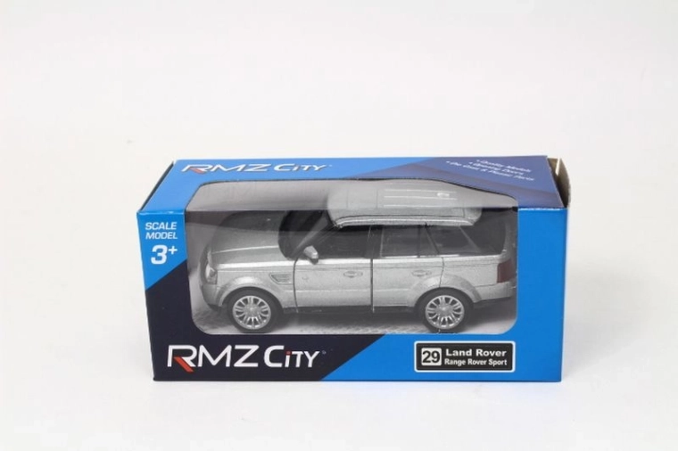 Modellino in metallo RMZ Land Rover Range Rover Sport 1:32 argento