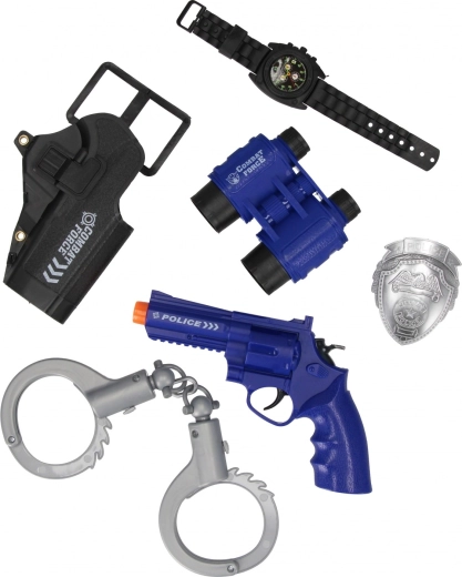 Dotazione completa per giocare alla polizia