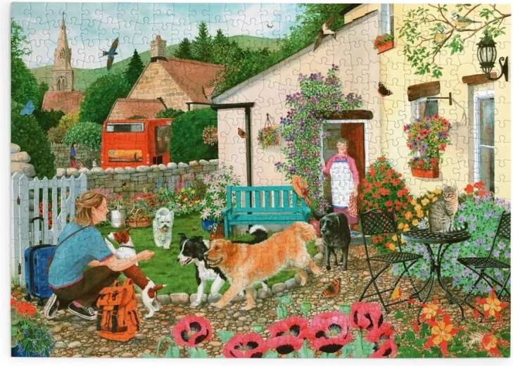 House of Puzzles Il comitato di benvenuto, puzzle da 500 pezzi grandi