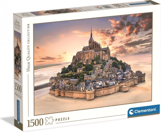 Puzzle 1500 pezzi – The Mont Saint-Michel Rising (Clementoni)