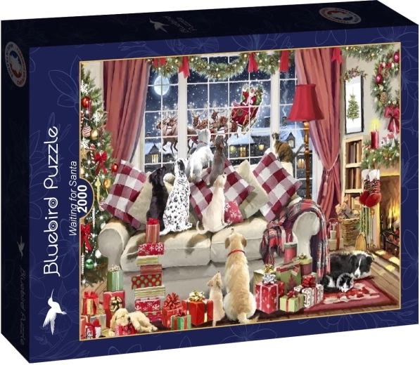 Puzzle Bluebird Attesa di Babbo Natale 2000 pezzi