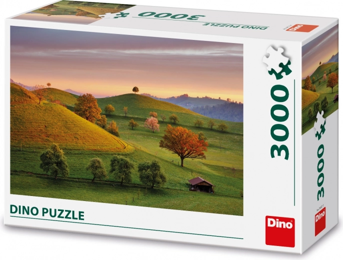 Puzzle Dino Alba da fiaba 3000 pezzi