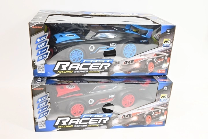 Auto sportiva radiocomandata con kit di accessori
