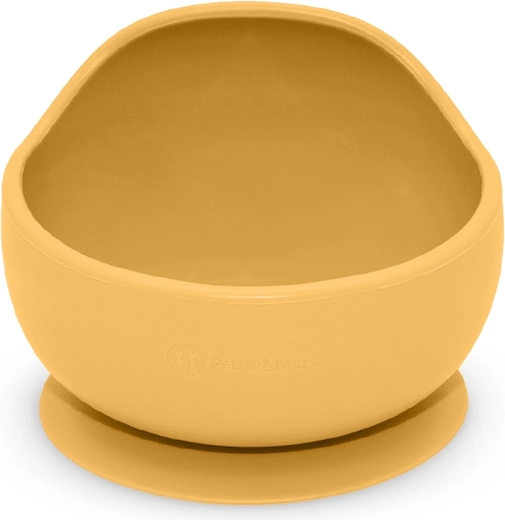 Petite&Mars ciotola in silicone con ventosa Take&Match intense ochre