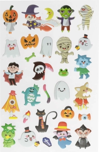 Adesivi in gommapiuma a tema Halloween
