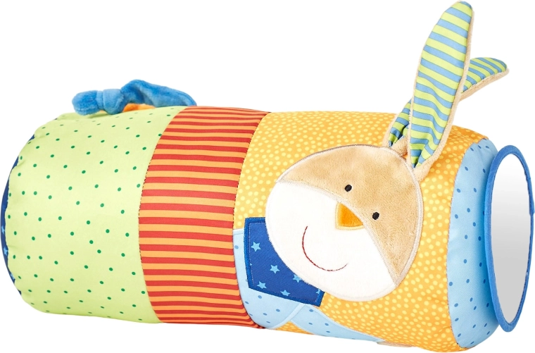 Cilindro sensoriale per gattonare Sigikid con coniglietto 30 cm