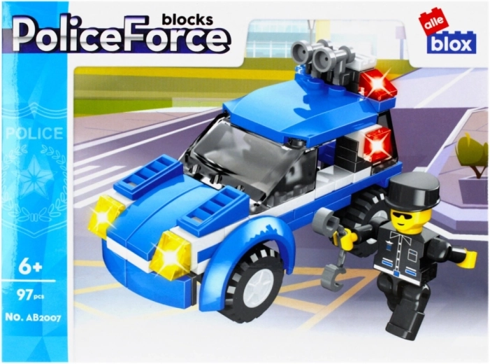 Auto della polizia d’azione