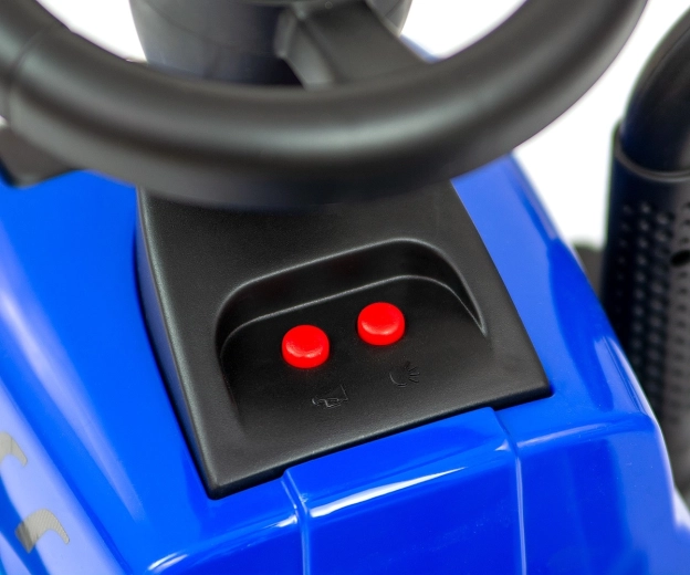 Volante interattivo ed effetti luminosi