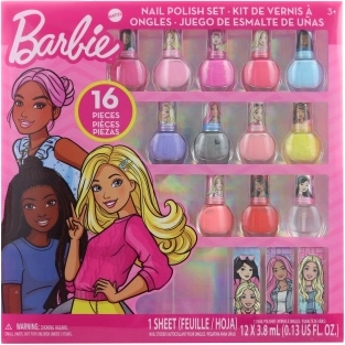 Set di smalti peel-off per unghie Barbie - 1 pezzo