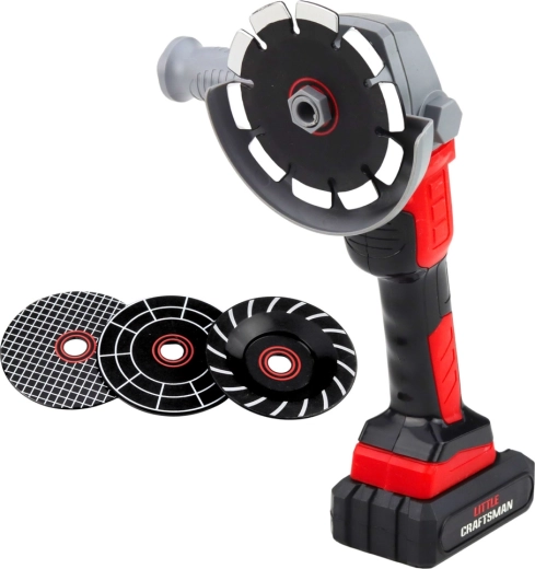Smerigliatrice angolare realistica con dischi intercambiabili