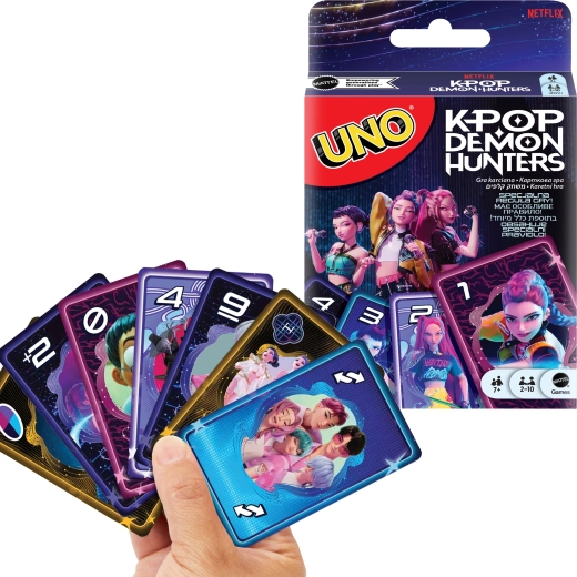 Gioco di carte UNO KPop Demon Hunters
