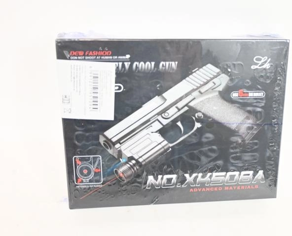 Pistola per bambini a palline con effetto luminoso