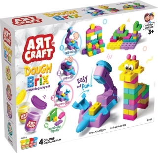 Set Art Craft per modellare cubetti 400 g
