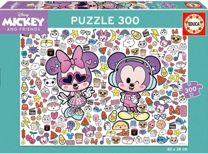 Puzzle Educa Mickey e amici 300 pezzi