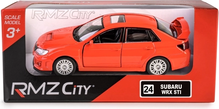 Modello in metallo dell'auto Subaru WRX STI 2010 1:36 RMZ City