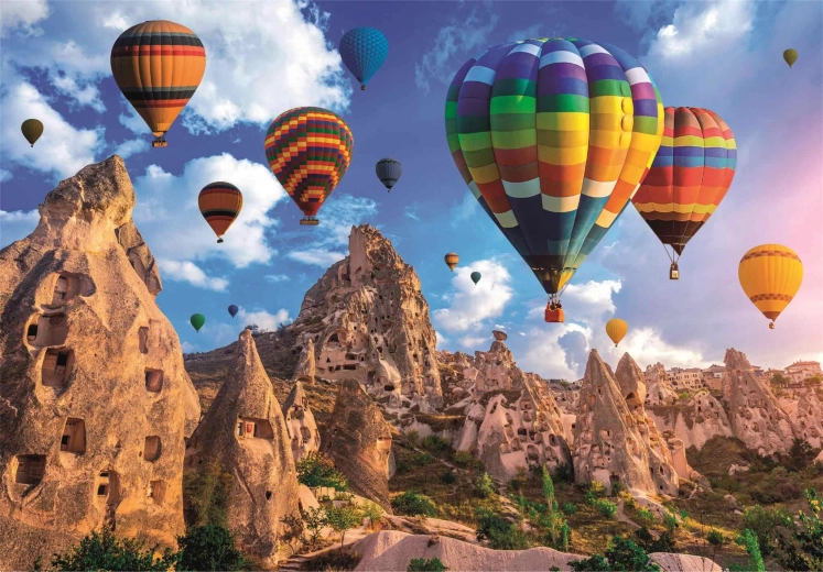 Motivo realistico e accattivante della Cappadocia