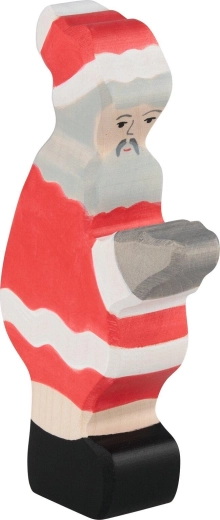 HOLZTIGER Babbo Natale (figurina in legno)