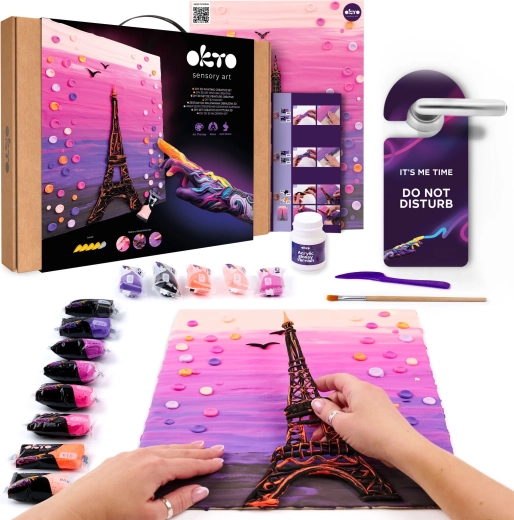 Set artistico Okto per dipingere con pasta Paris 30 × 40 cm