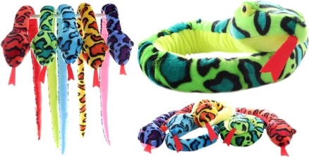 Serpente di peluche 105 cm