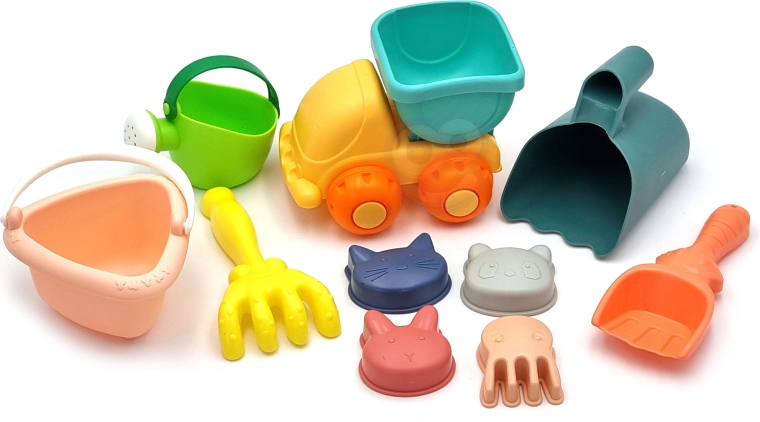 Design pastello e forme amichevoli